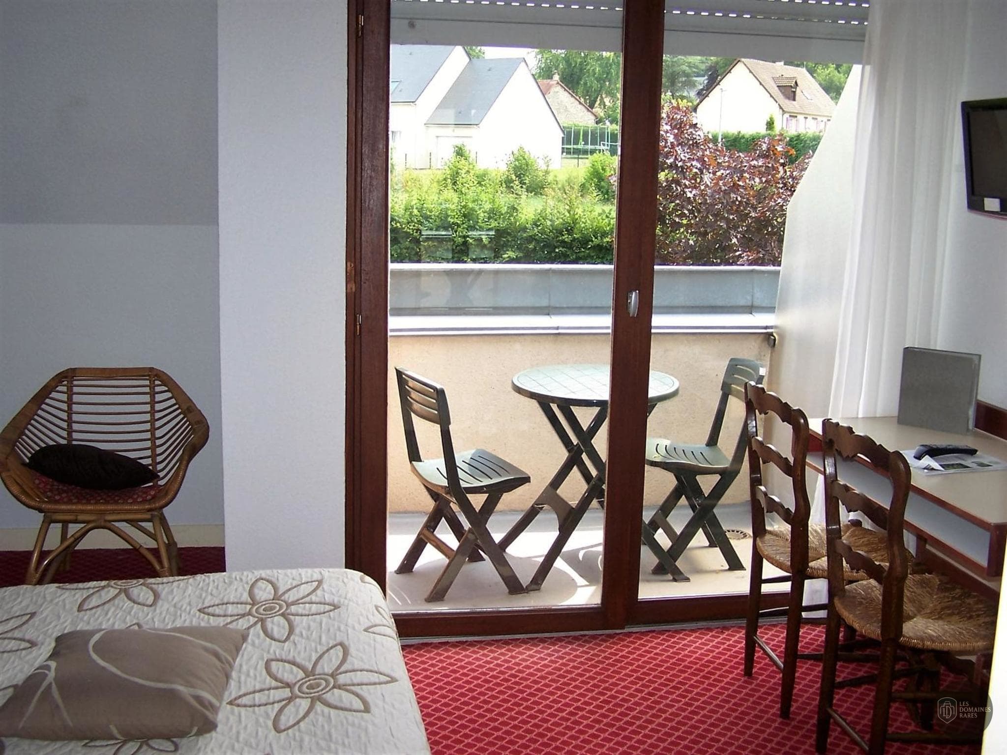 Vue extérieure de l'auberge Auberge d'Andaines à La en Normandie