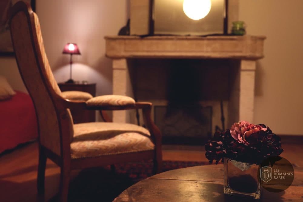 Chambre de l'auberge Auberge de Crespé en Nouvelle-Aquitaine