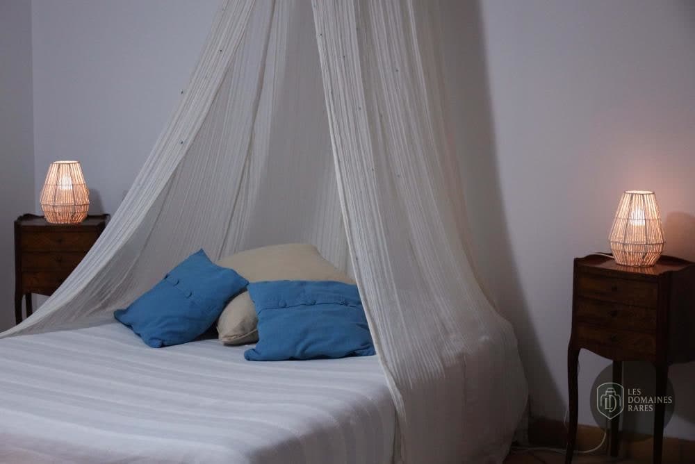 Chambre de l'auberge Auberge de Crespé en Nouvelle-Aquitaine