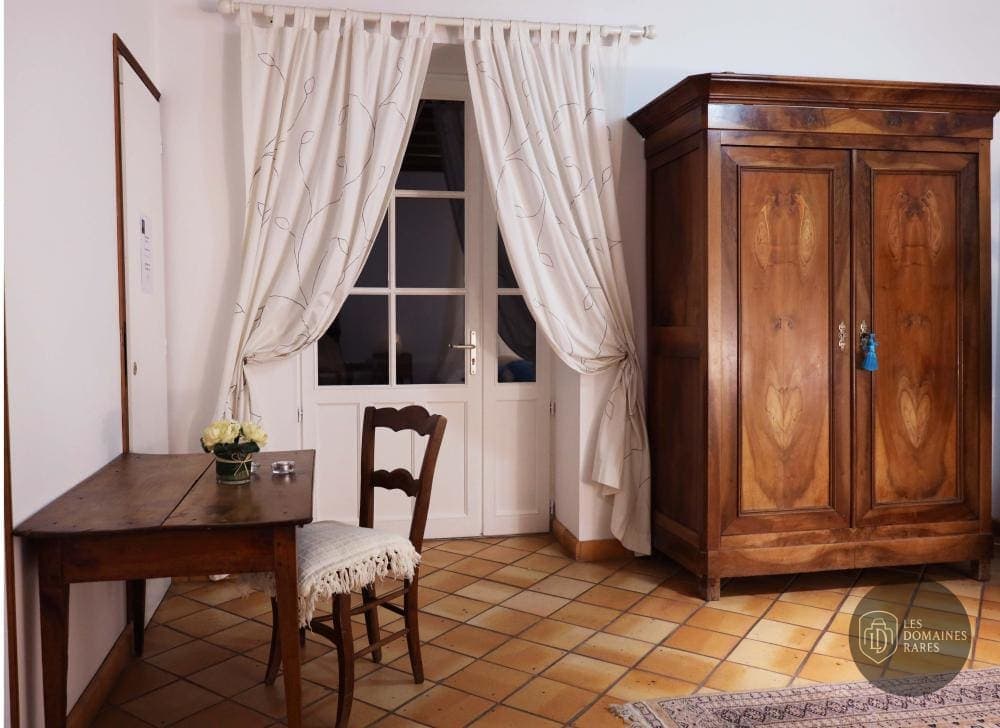 Chambre de l'auberge Auberge de Crespé en Nouvelle-Aquitaine