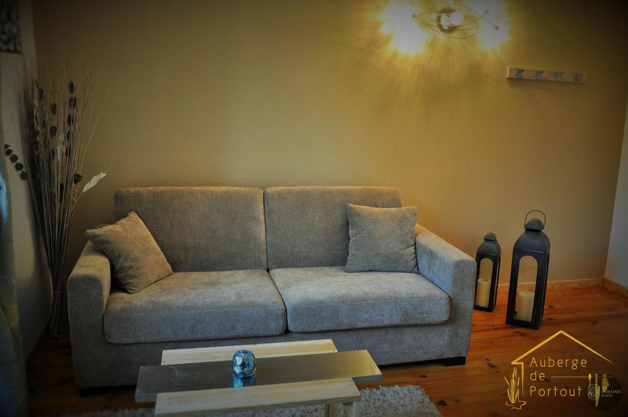 Espace intérieur de l'auberge Auberge de Portout à Chanaz en Auvergne-Rhône-Alpes