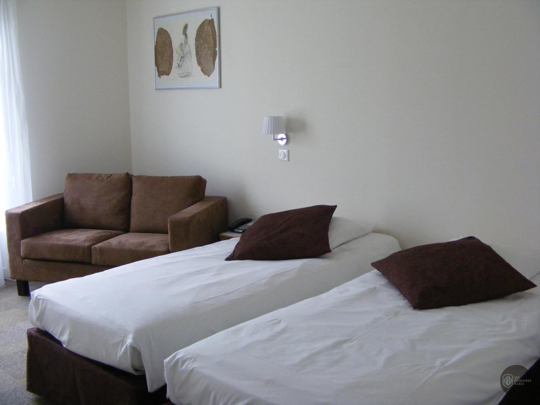 Chambre de l'auberge Auberge de Réan à Bruz en Bretagne