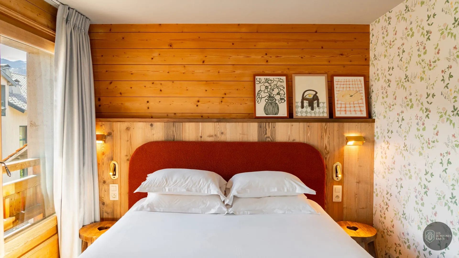 Chambre de l'hôtel Auberge de l'Orangerie à Megève en Auvergne-Rhône-Alpes - séminaire passy, france