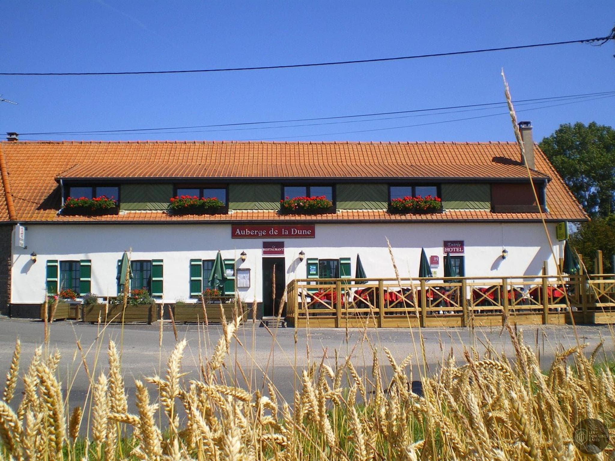 Vue extérieure de l'auberge Auberge de la Dune en Hauts-de-France