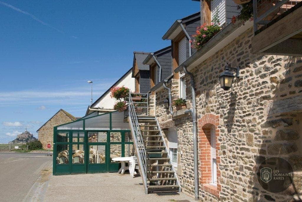 Vue de l'auberge Auberge de la Gabrière à Linge en Centre-Val de Loire
