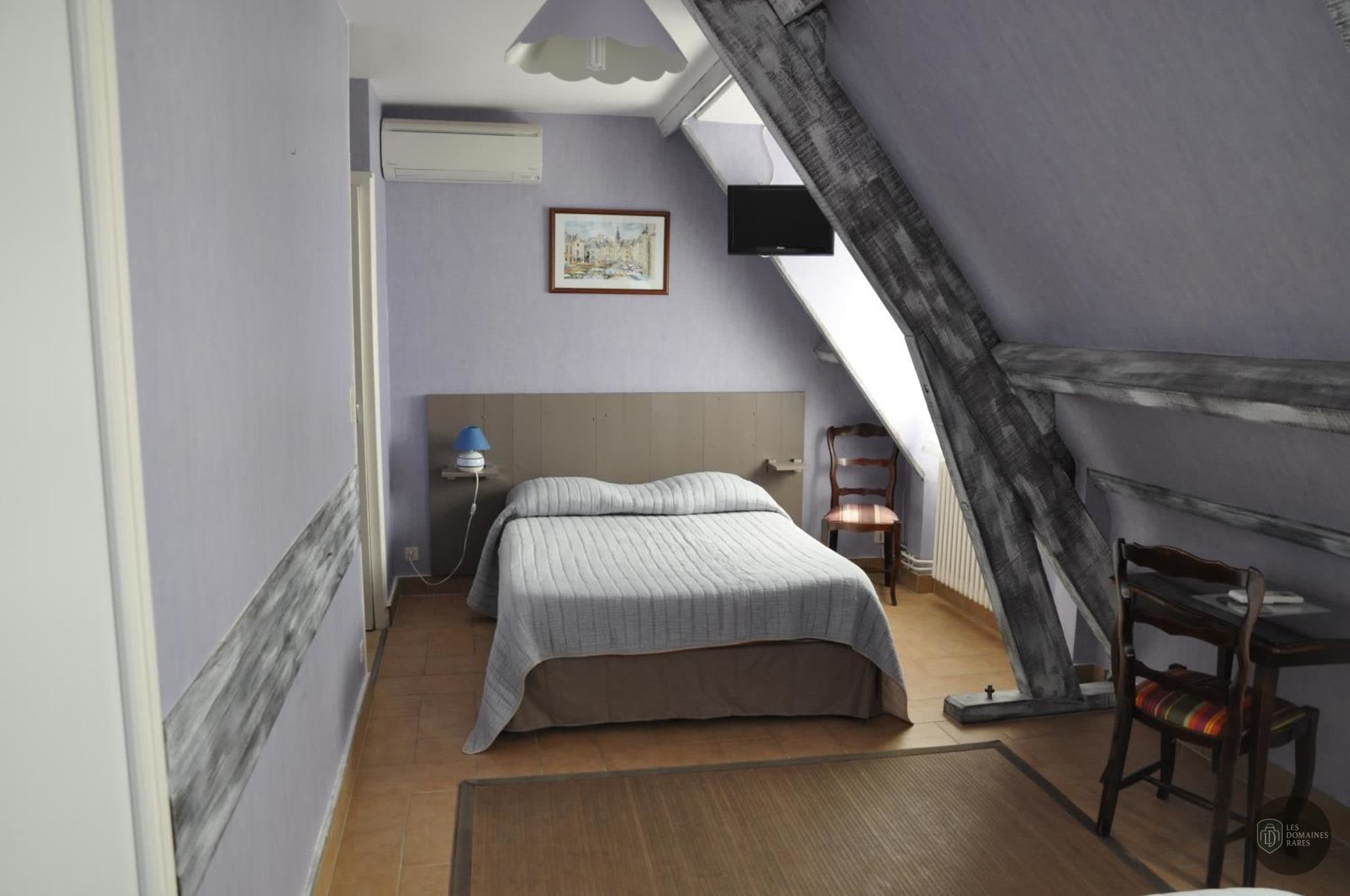 Chambre de l'hôtel Auberge des Platanes à La en Nouvelle-Aquitaine