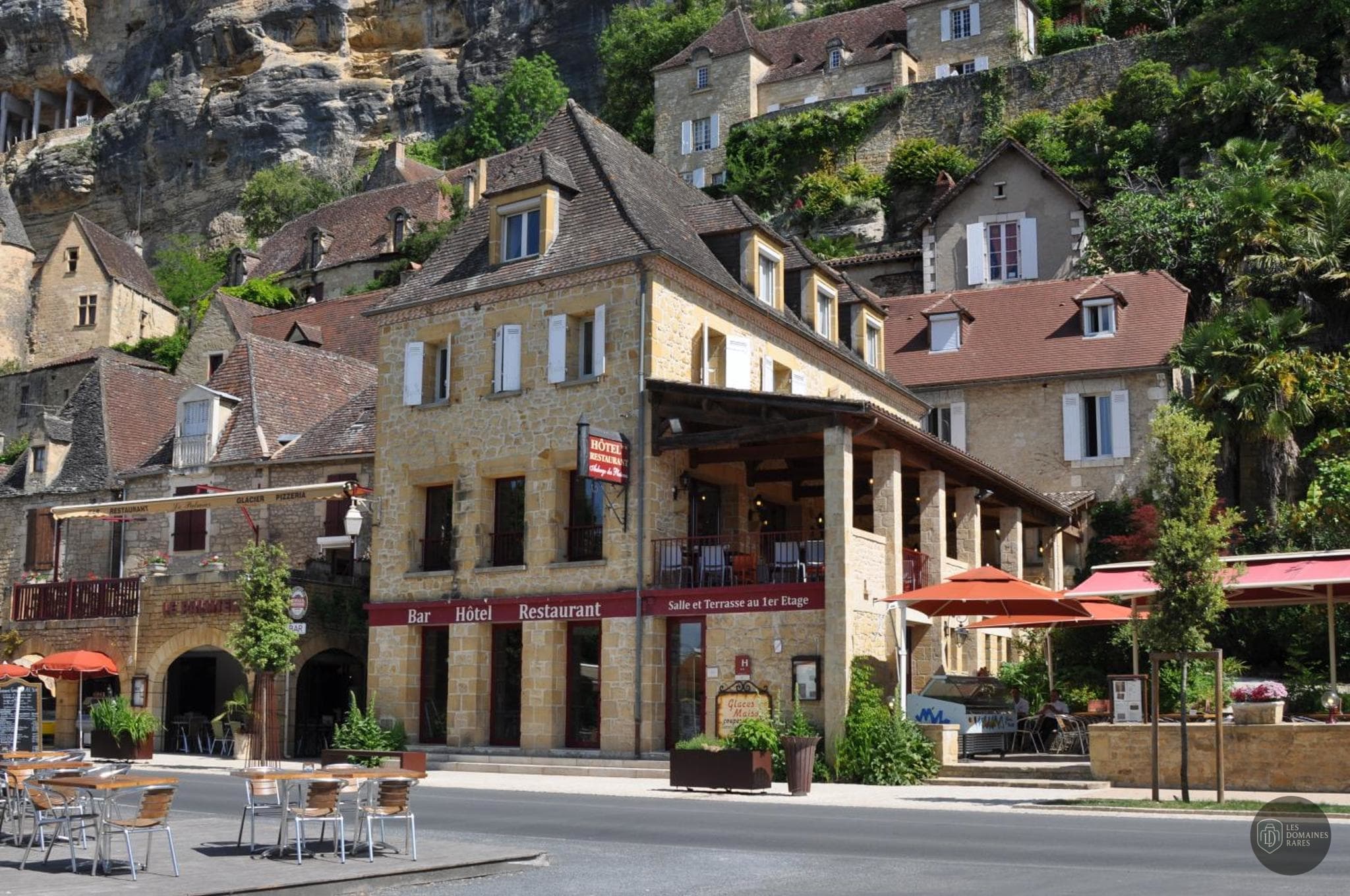 Restaurant de l'hôtel Auberge des Platanes à La en Nouvelle-Aquitaine - séminaire la