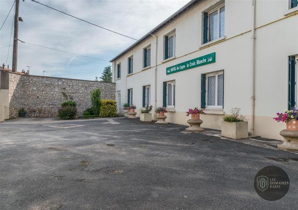 Vue de l'auberge Auberge du Cygne de la Croix en Grand Est