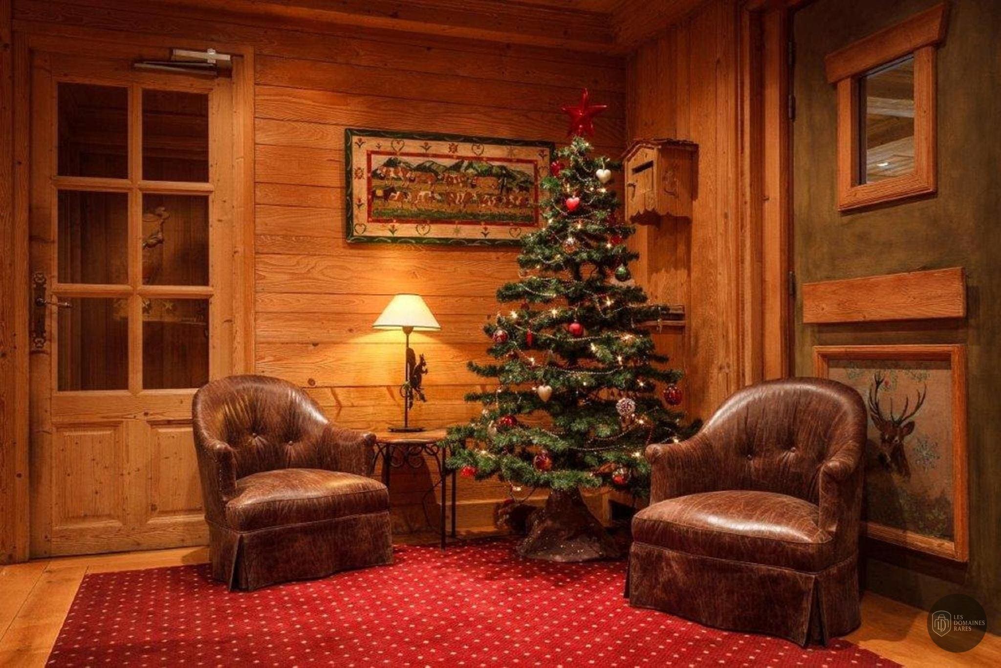 Espace intérieur de l'hôtel Aux Ducs de Savoie à Combloux en Auvergne-Rhône-Alpes
