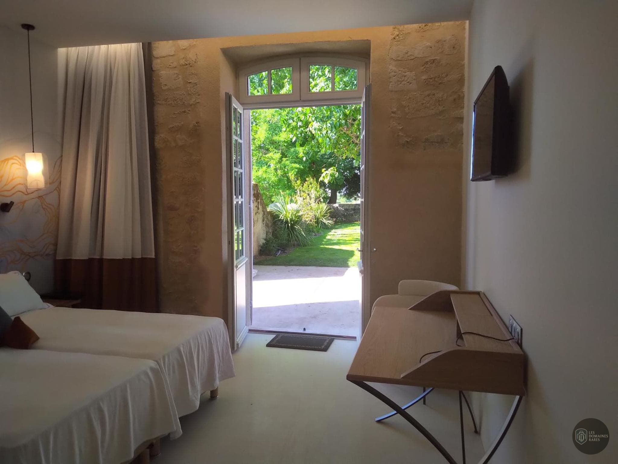 Chambre de l'hôtel Aux Ducs de Sienne en Nouvelle-Aquitaine