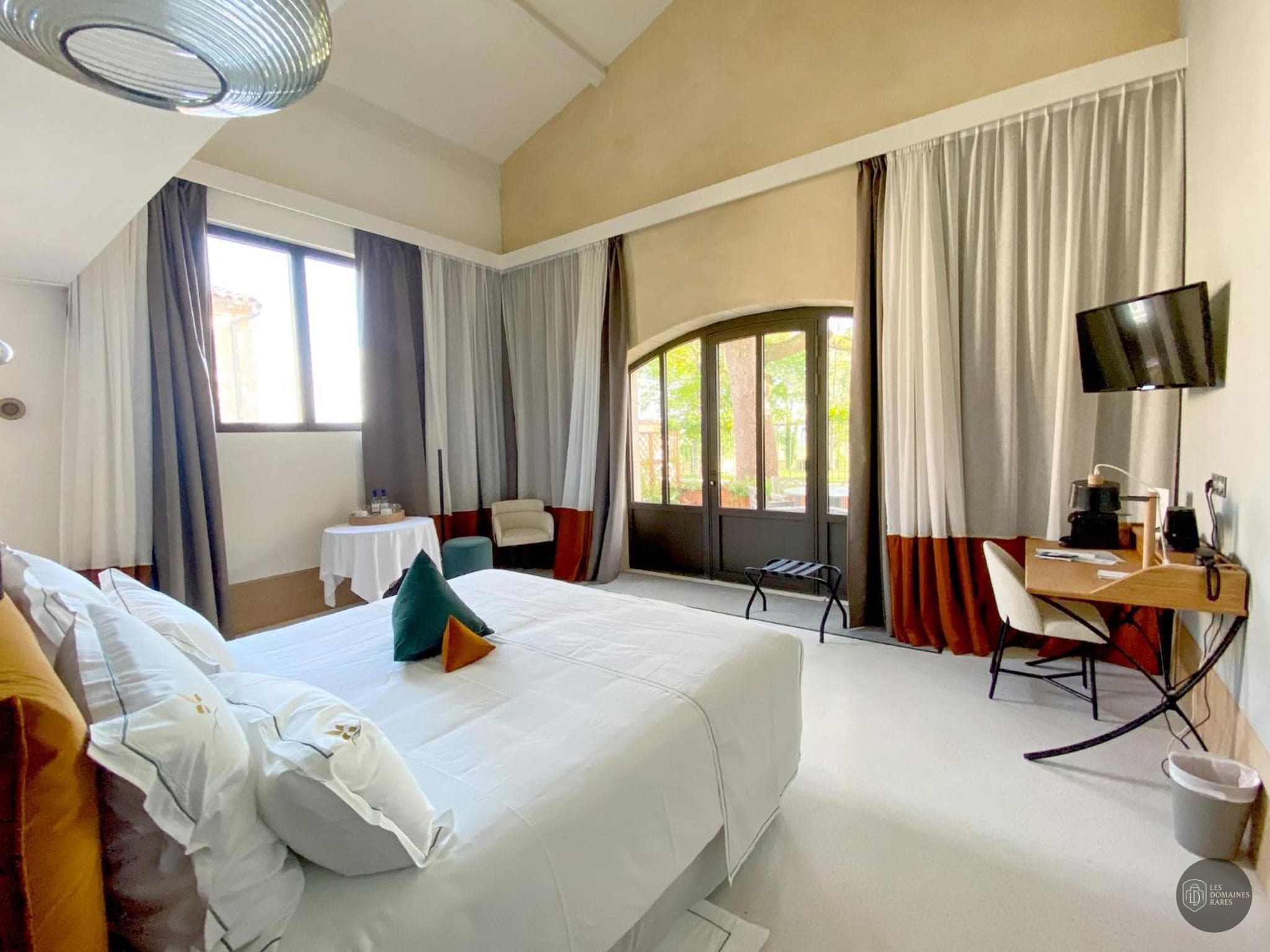 Chambre de l'hôtel Aux Ducs de Sienne en Nouvelle-Aquitaine