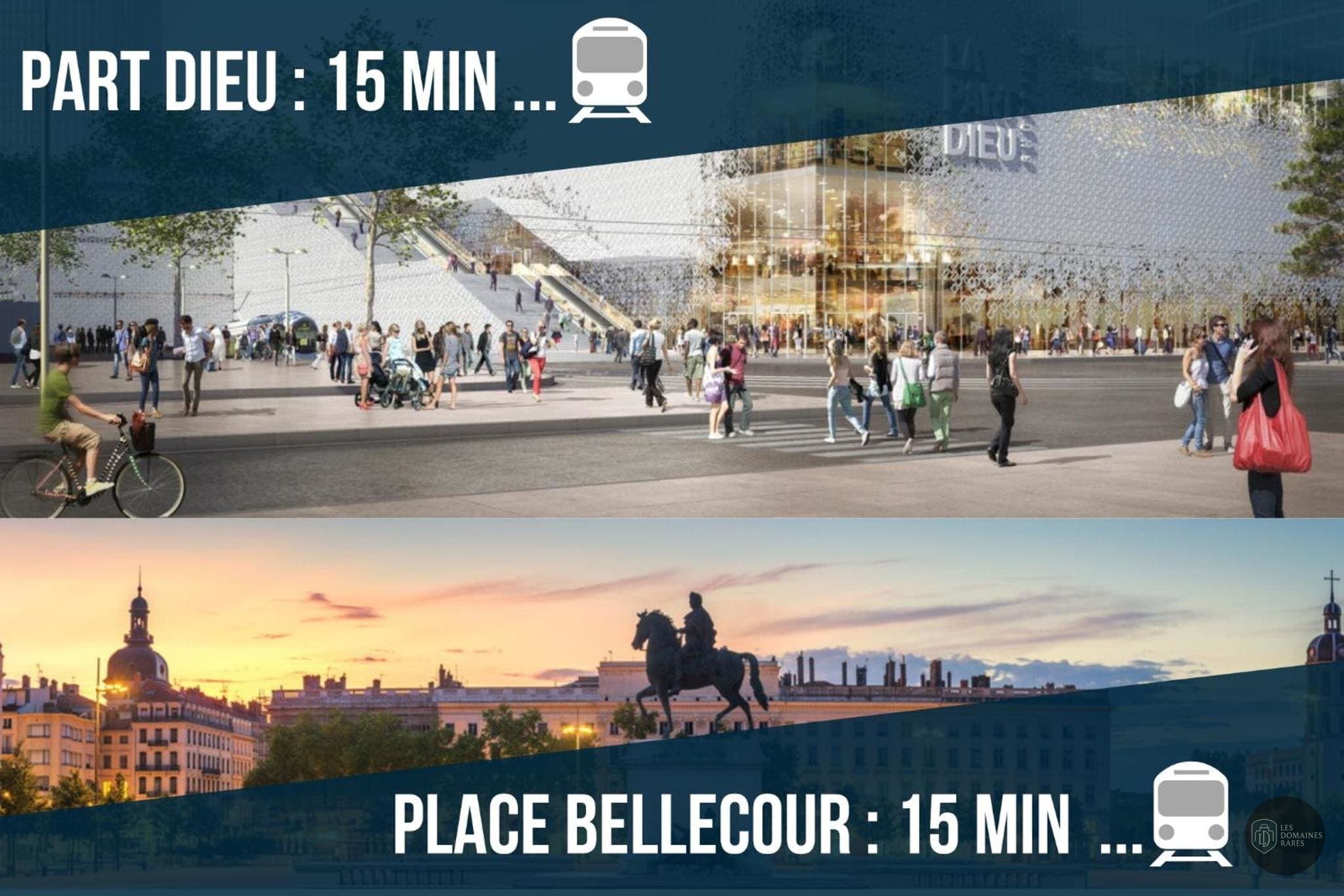 Vue du domaine Aux Lyonnais à Paris en Île-de-France
