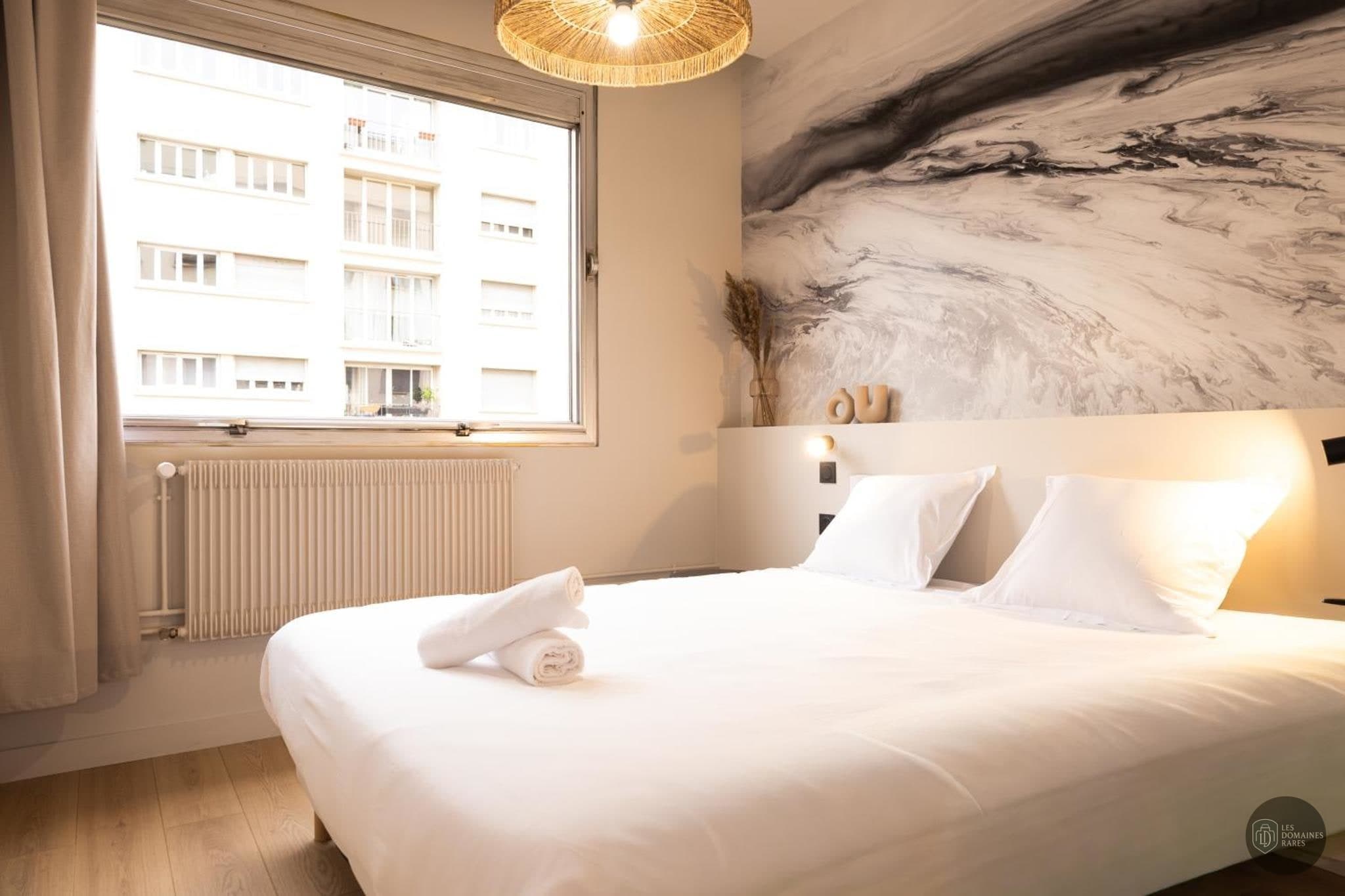 Chambre du domaine Aux Lyonnais à Paris en Île-de-France - séminaire paris