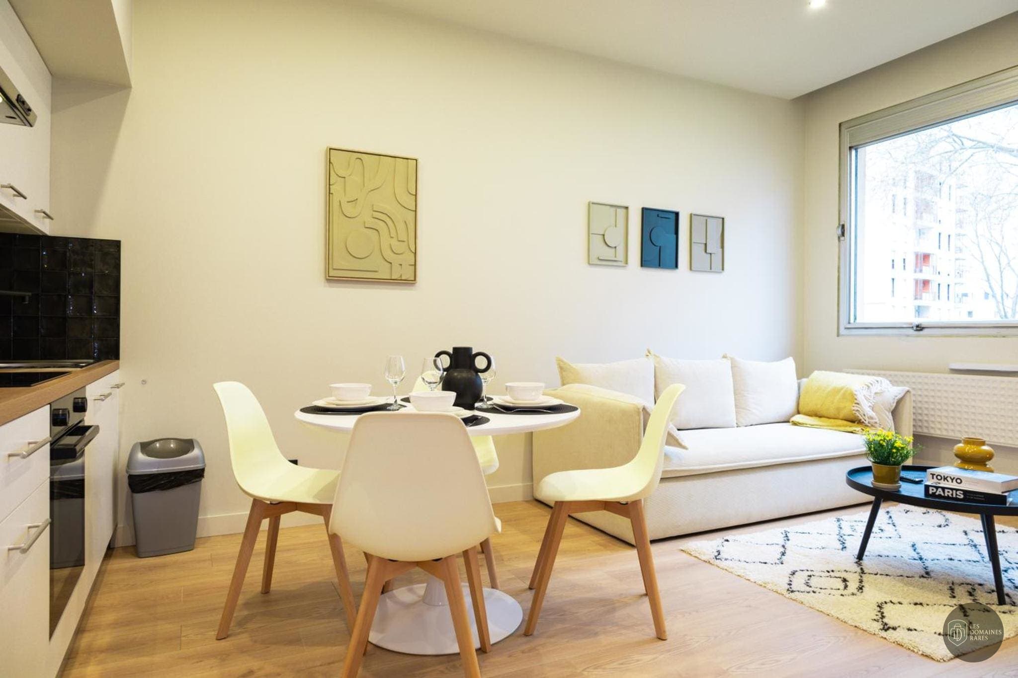 Espace intérieur du domaine Aux Lyonnais à Paris en Île-de-France