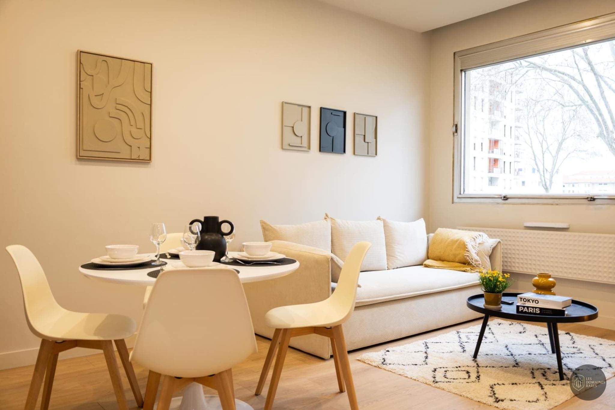 Espace intérieur du domaine Aux Lyonnais à Paris en Île-de-France
