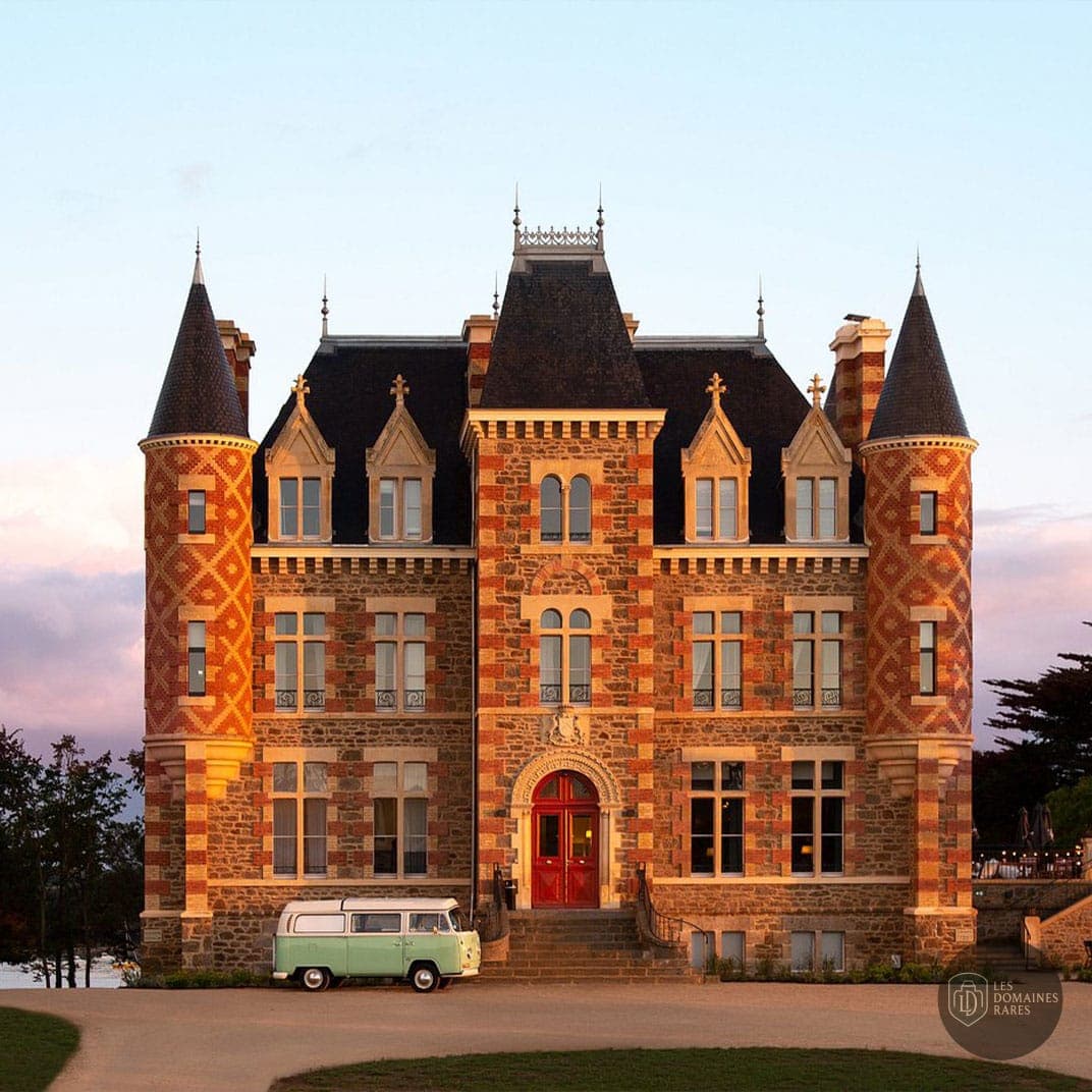 Vue extérieure du lieu Aux Pesked en Bretagne