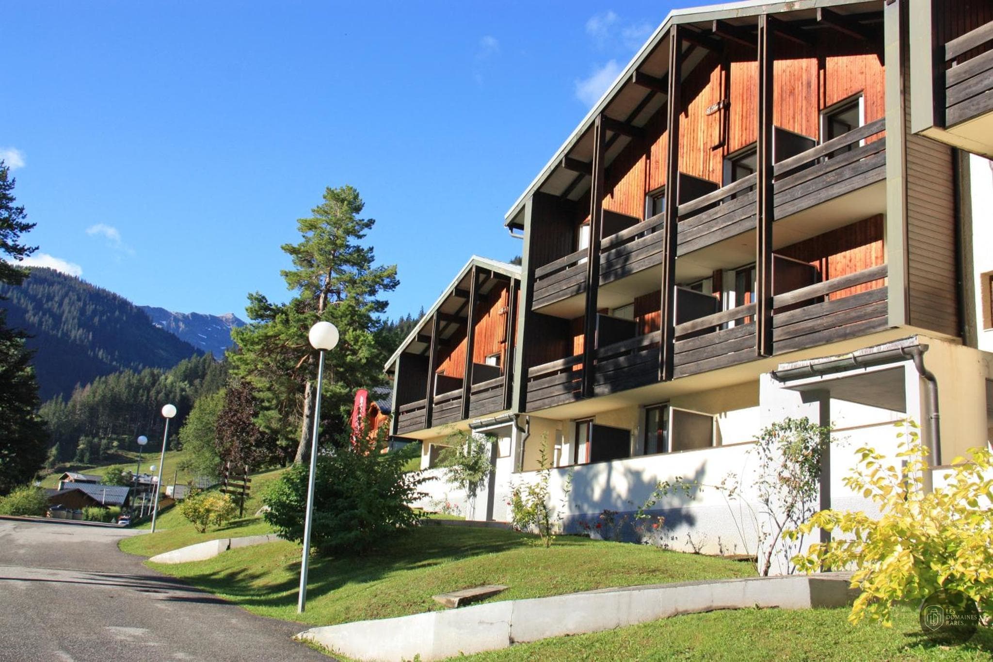 Vue extérieure de la villa Azureva Arêches à Les en Auvergne-Rhône-Alpes