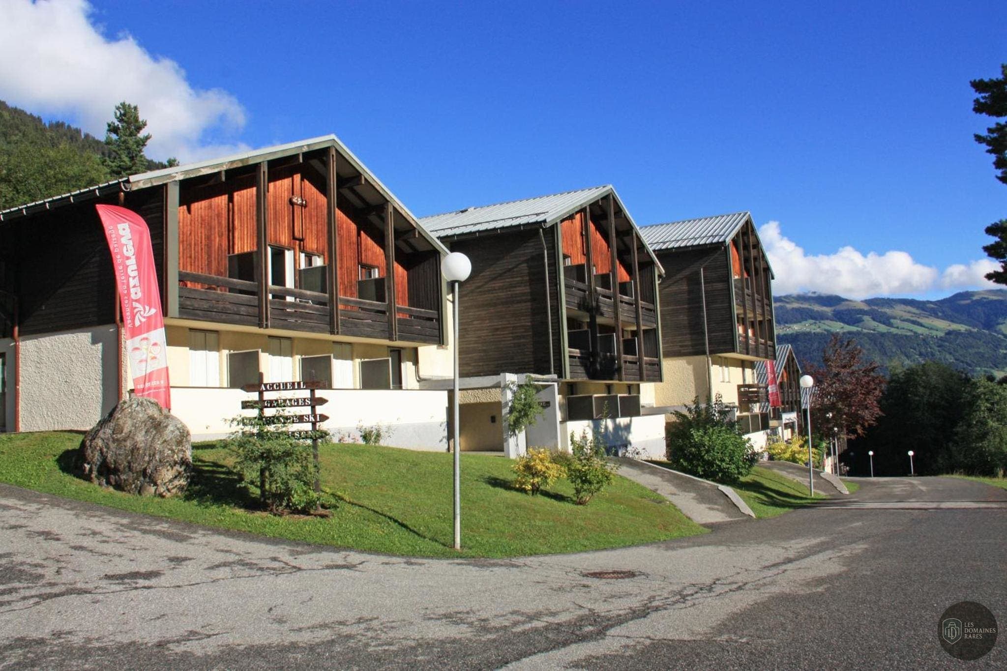 Vue extérieure de la villa Azureva Arêches à Les en Auvergne-Rhône-Alpes