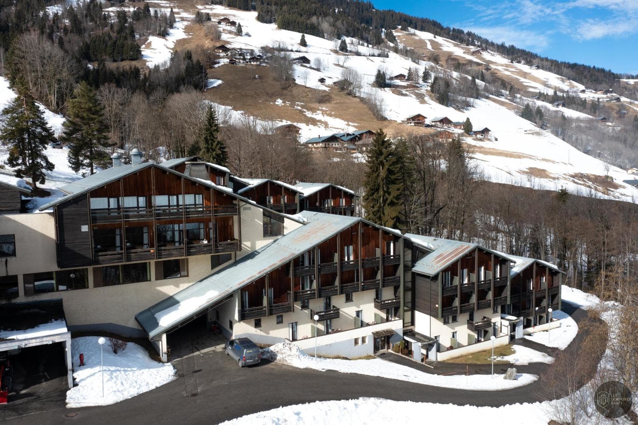 Vue extérieure de la villa Azureva Arêches à Les en Auvergne-Rhône-Alpes