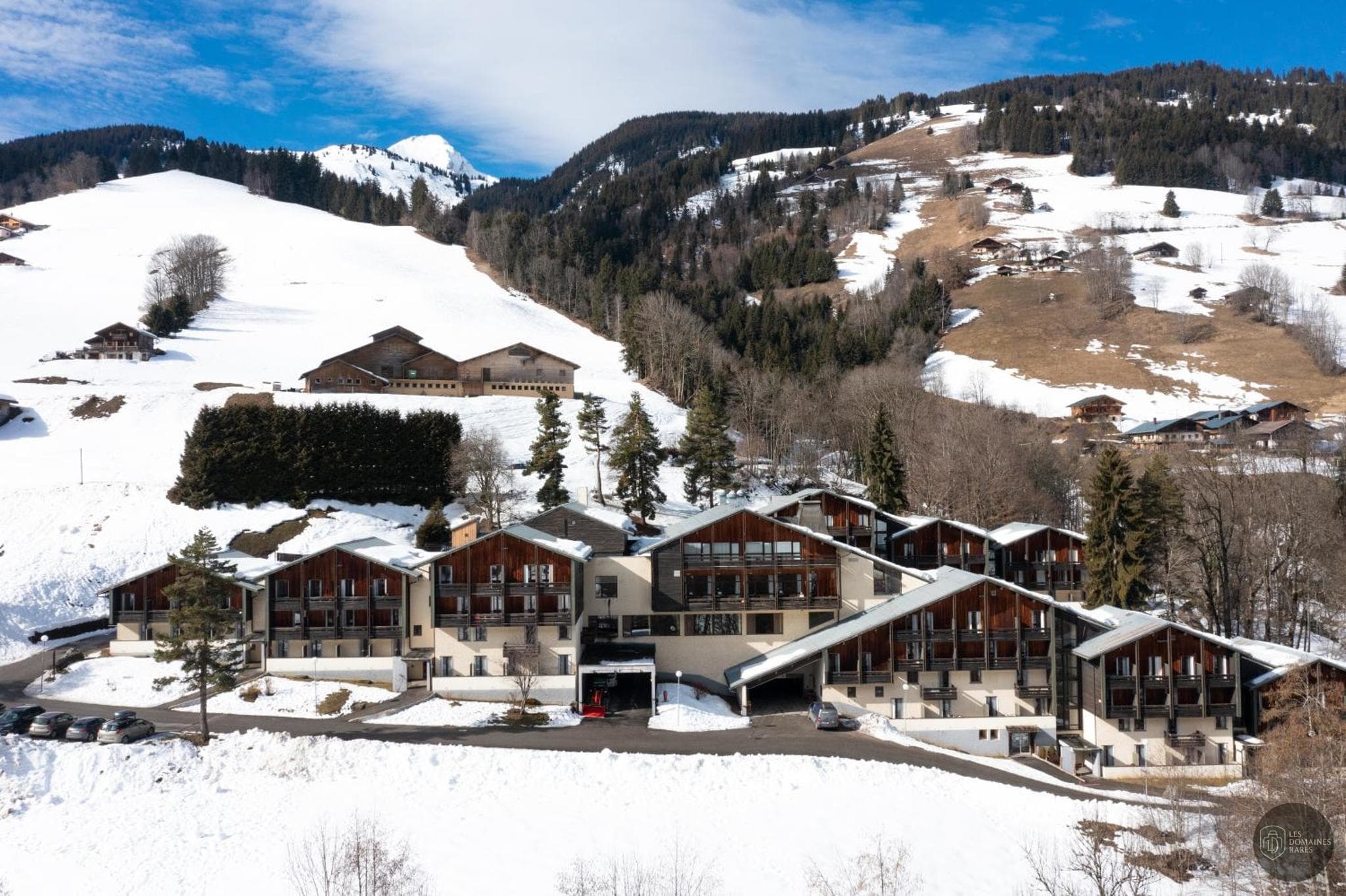 Vue extérieure de la villa Azureva Arêches à Les en Auvergne-Rhône-Alpes