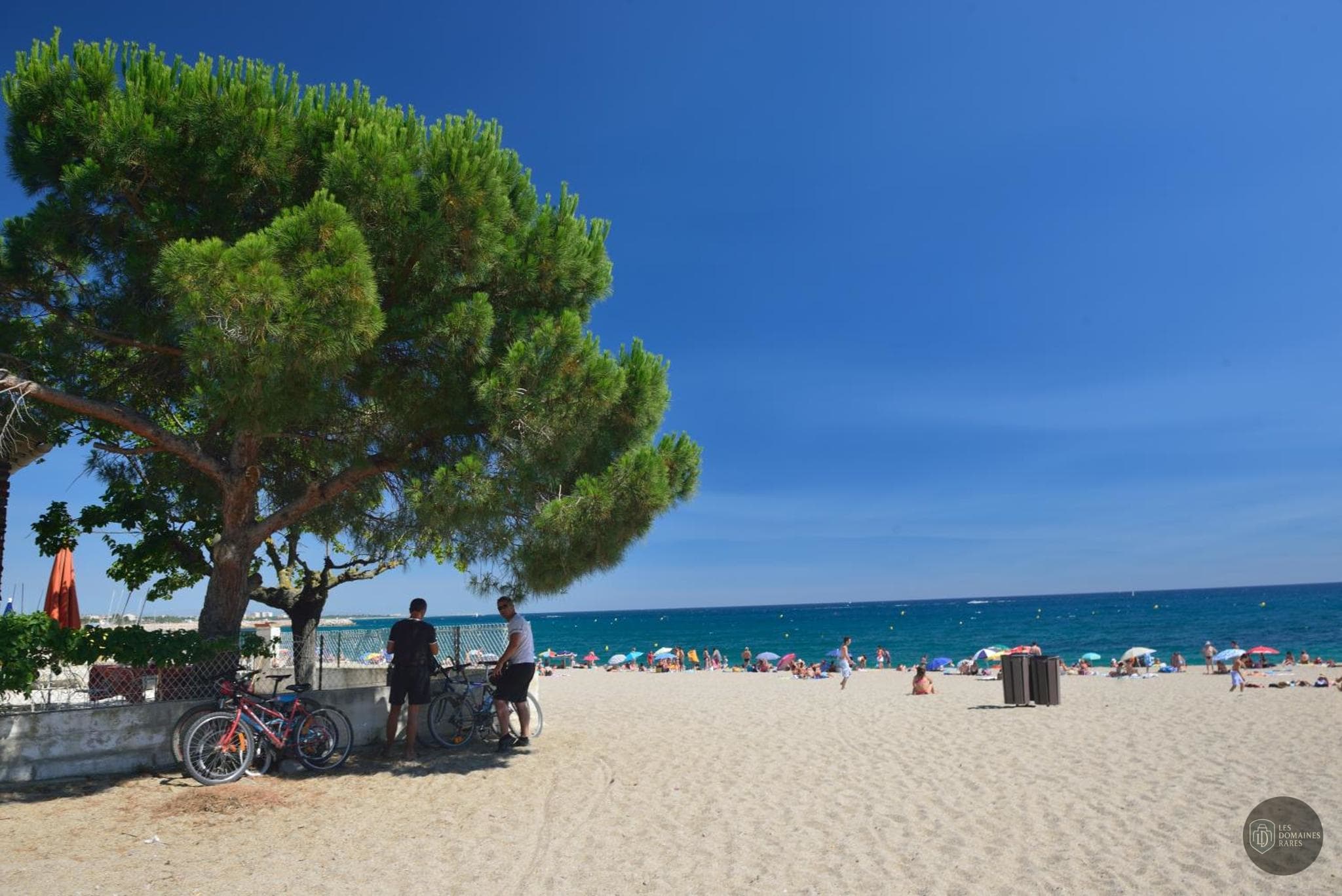Vue de la villa Azureva Argelès-sur-Mer en Occitanie