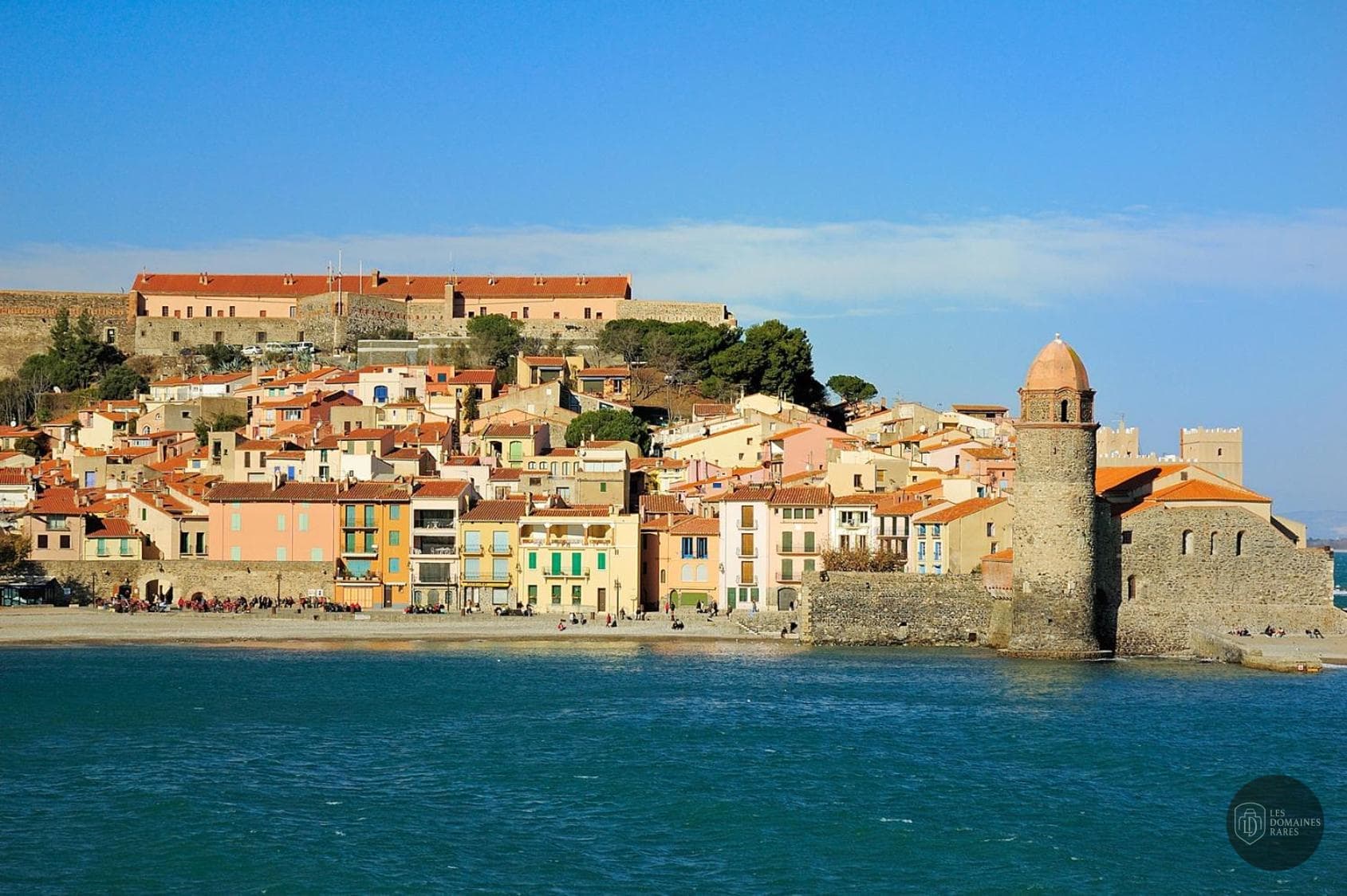 Vue de la villa Azureva Argelès-sur-Mer en Occitanie
