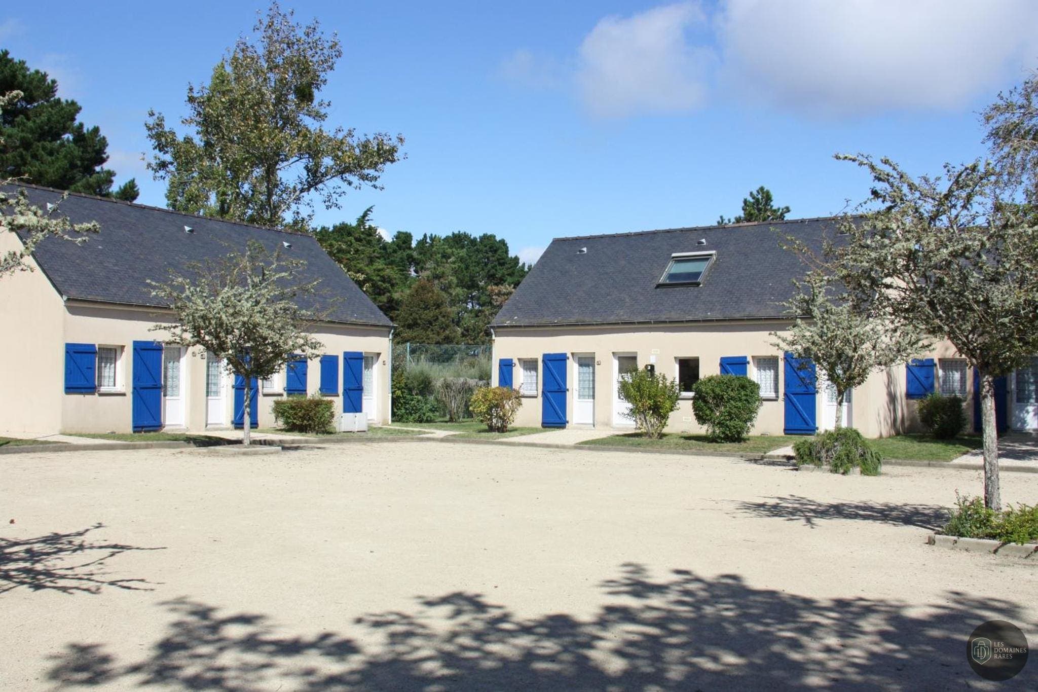Vue extérieure du lieu Azureva Kerjouanno en Bretagne