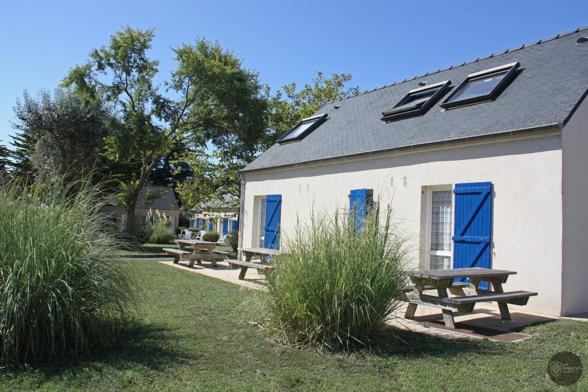 Vue extérieure du lieu Azureva Kerjouanno en Bretagne