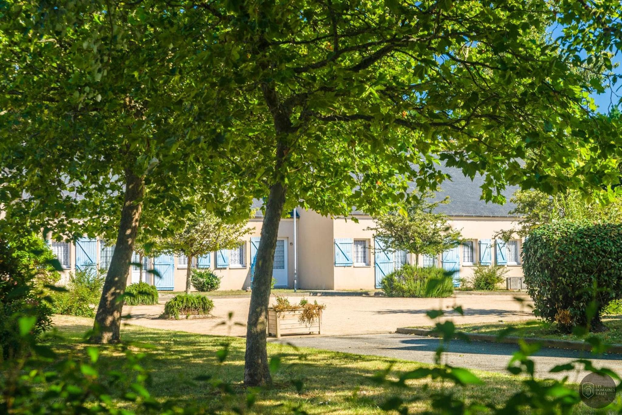 Vue extérieure du lieu Azureva Kerjouanno en Bretagne