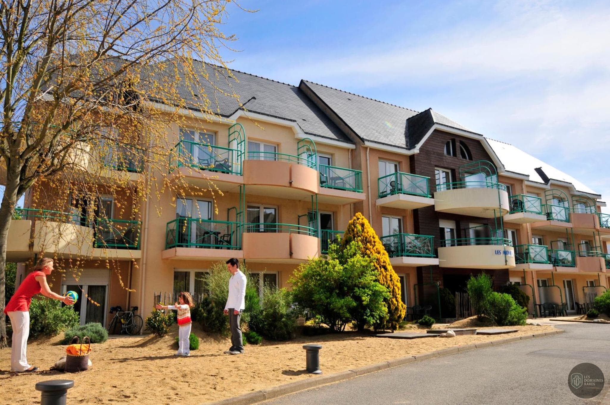 Vue extérieure du lieu Azureva Pornichet à La en Pays de la Loire