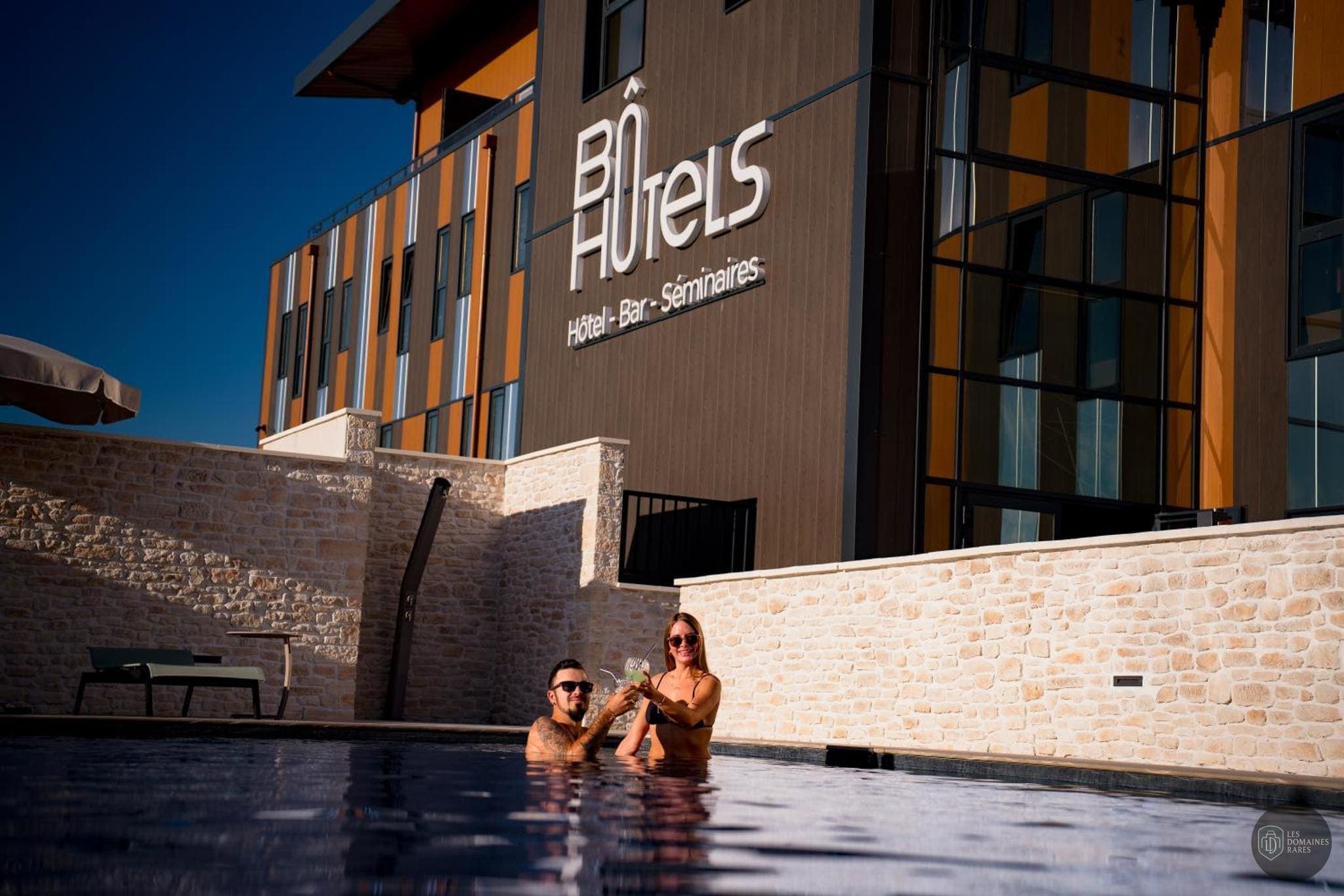 Vue extérieure de l'hôtel Bô Hôtels en Auvergne-Rhône-Alpes