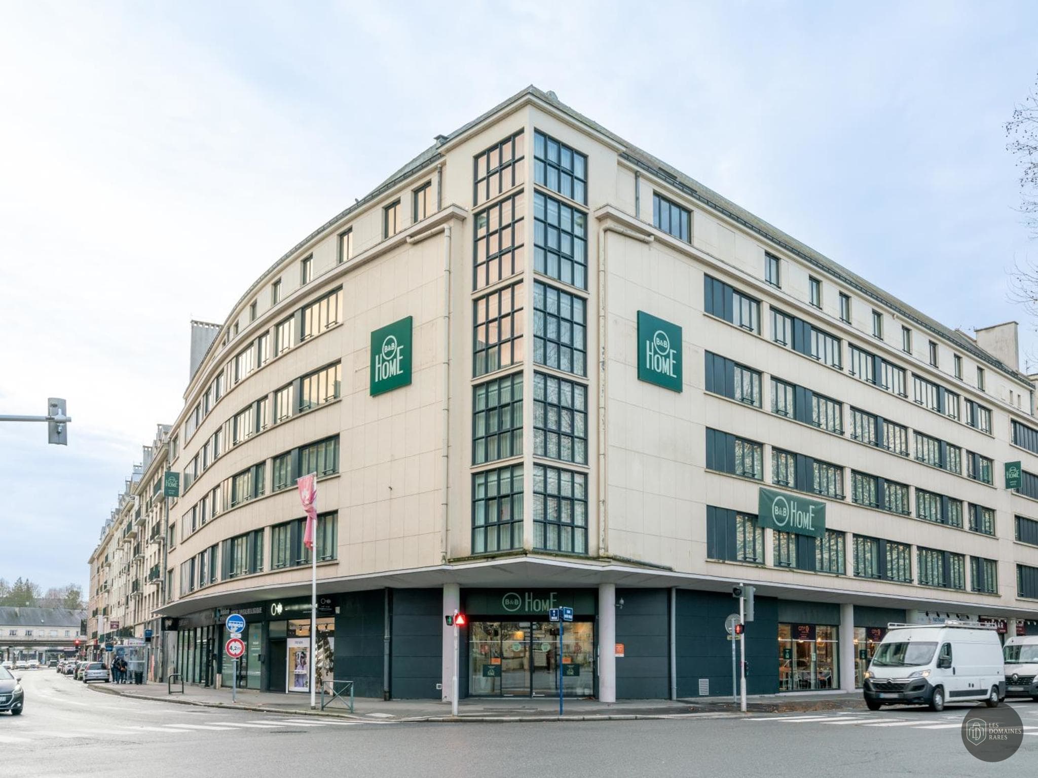 Vue de l'hôtel BB Home Caen Centre Gare en Normandie