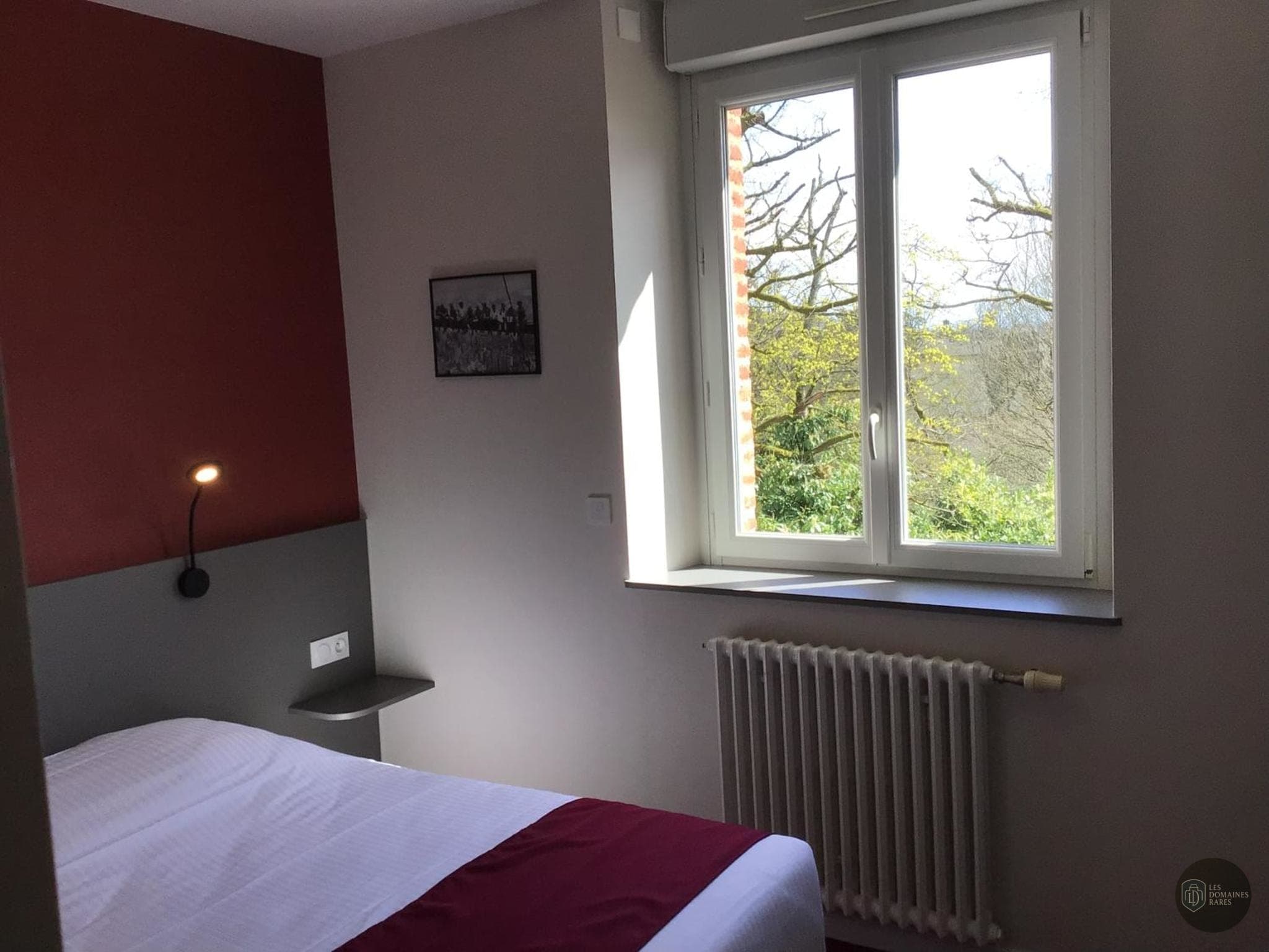 Vue extérieure de l'hôtel Bagnoles Hôtel en Normandie