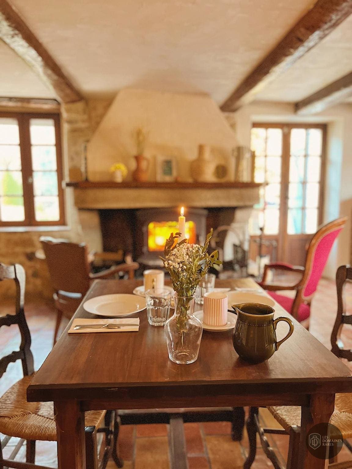 Espace intérieur du domaine Bastide Malaugo à Velleron en Provence-Alpes-Côte d'Azur