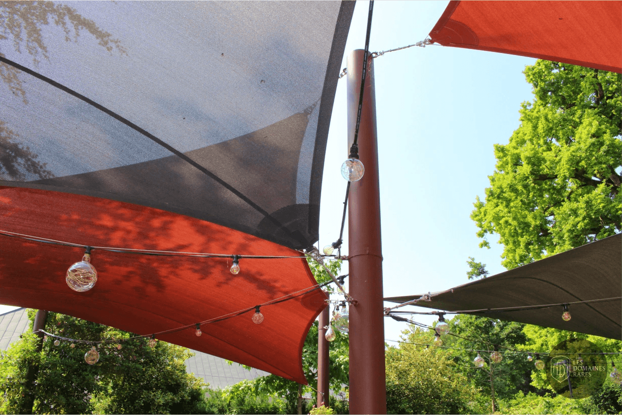Auvent de la terrasse extérieure