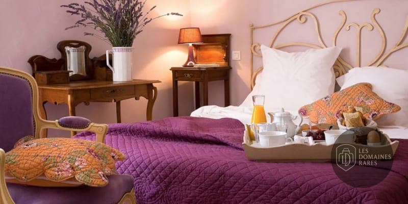Chambre de l'hôtel Bastide du Bois Bréant en Provence-Alpes-Côte d'Azur