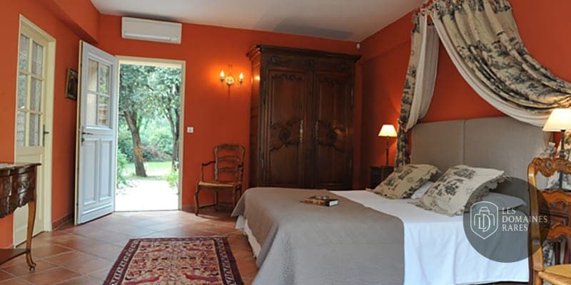 Chambre de l'hôtel Bastide du Bois Bréant en Provence-Alpes-Côte d'Azur