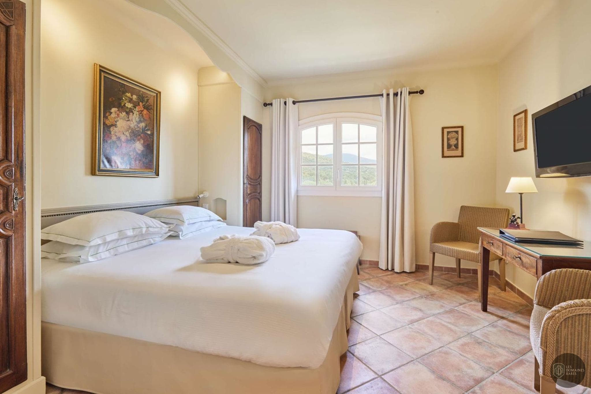 Vue extérieure de l'hôtel Bastide du Calalou à Aups en Provence-Alpes-Côte d'Azur