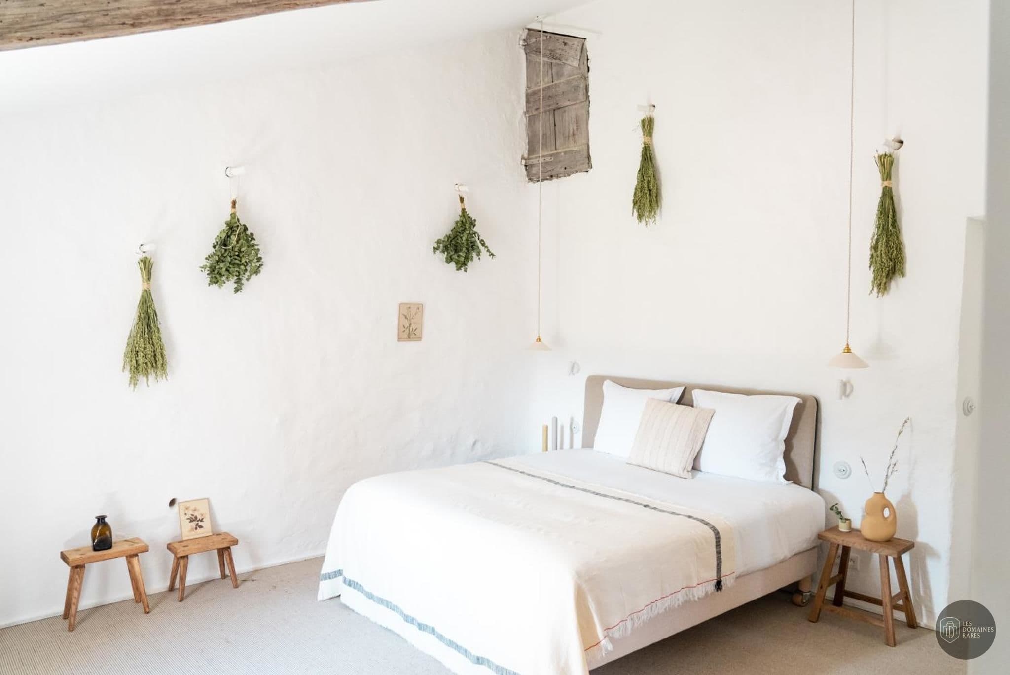 Chambre de l'hôtel Bastide du Mourre en Provence-Alpes-Côte d'Azur - séminaire vaucluse