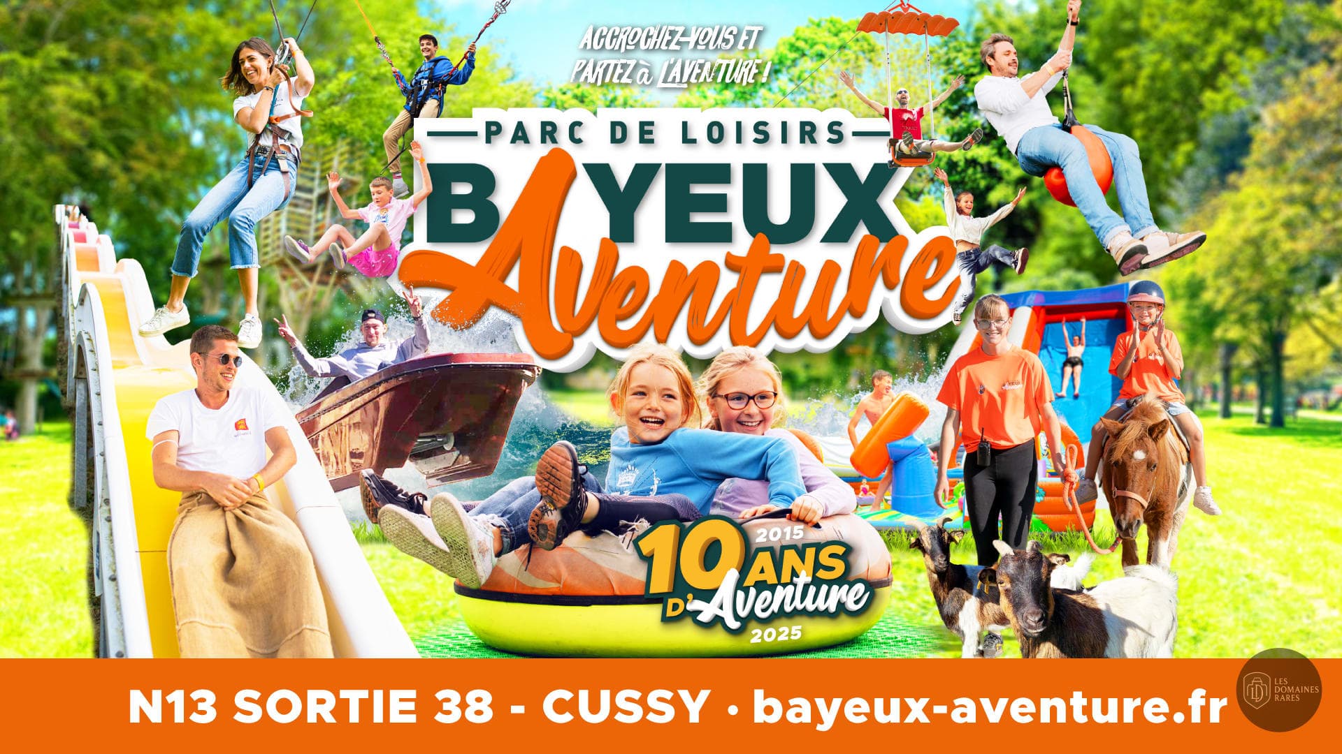 Parc d’aventures familial Bayeux Aventure en plein air