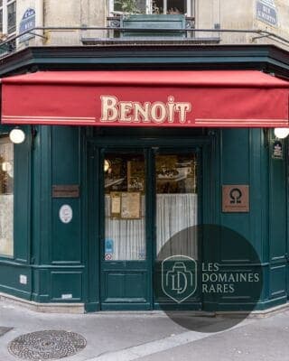 Façade du restaurant Benoit Paris
