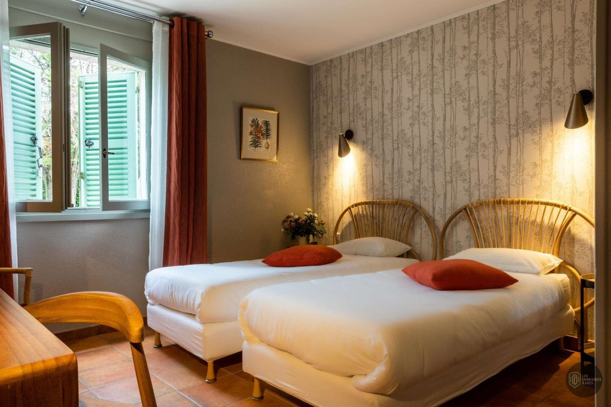 Chambre de l'hôtel Best Western L'Orangerie à Nîmes en Occitanie - séminaire gard