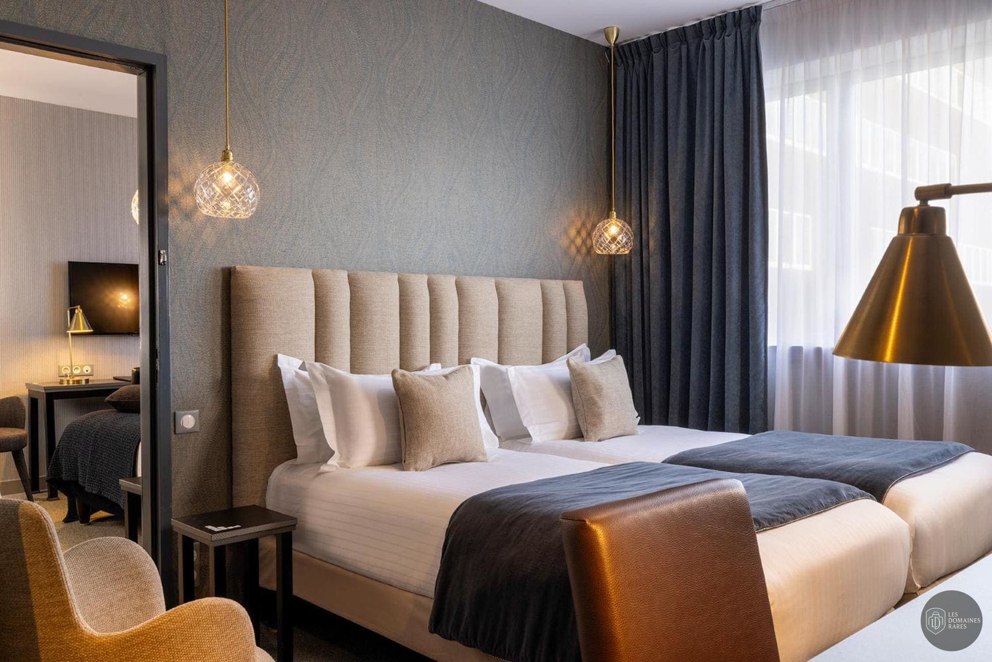 Chambre de l'hôtel Best Western Plus Isidore à Rennes en Bretagne