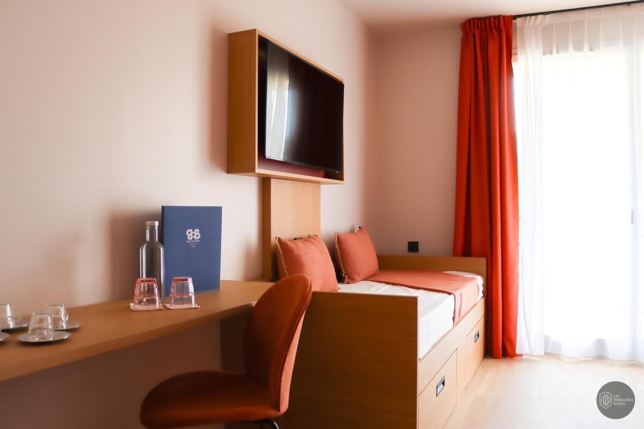 Chambre de l'hôtel Best of Both en Auvergne-Rhône-Alpes - séminaire ain