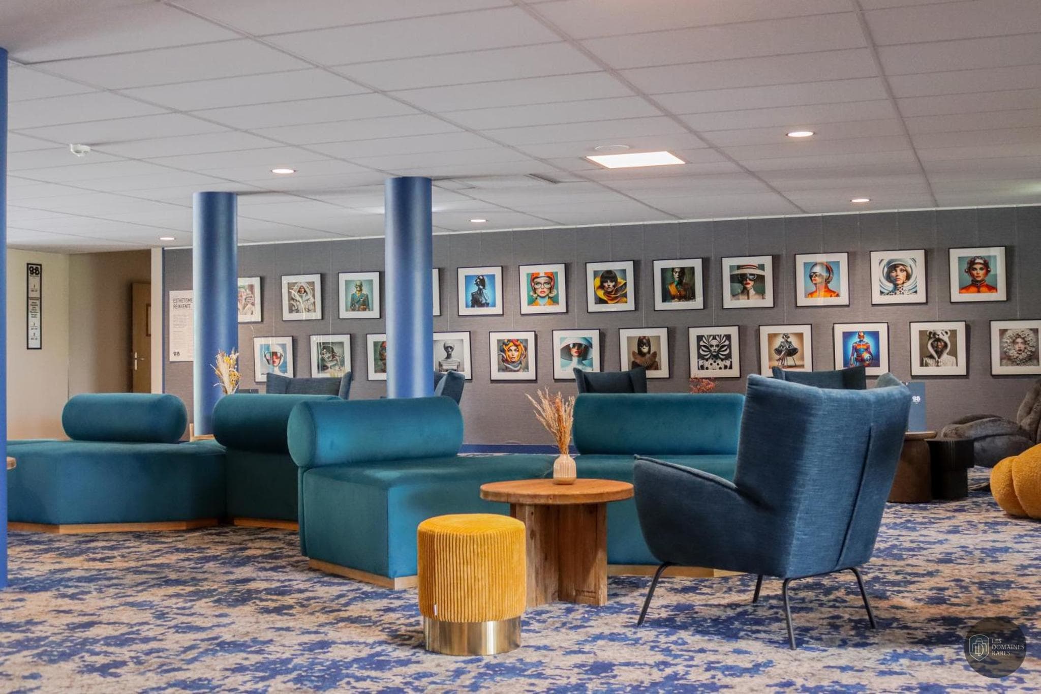 Espace intérieur de l'hôtel Best of Both en Auvergne-Rhône-Alpes