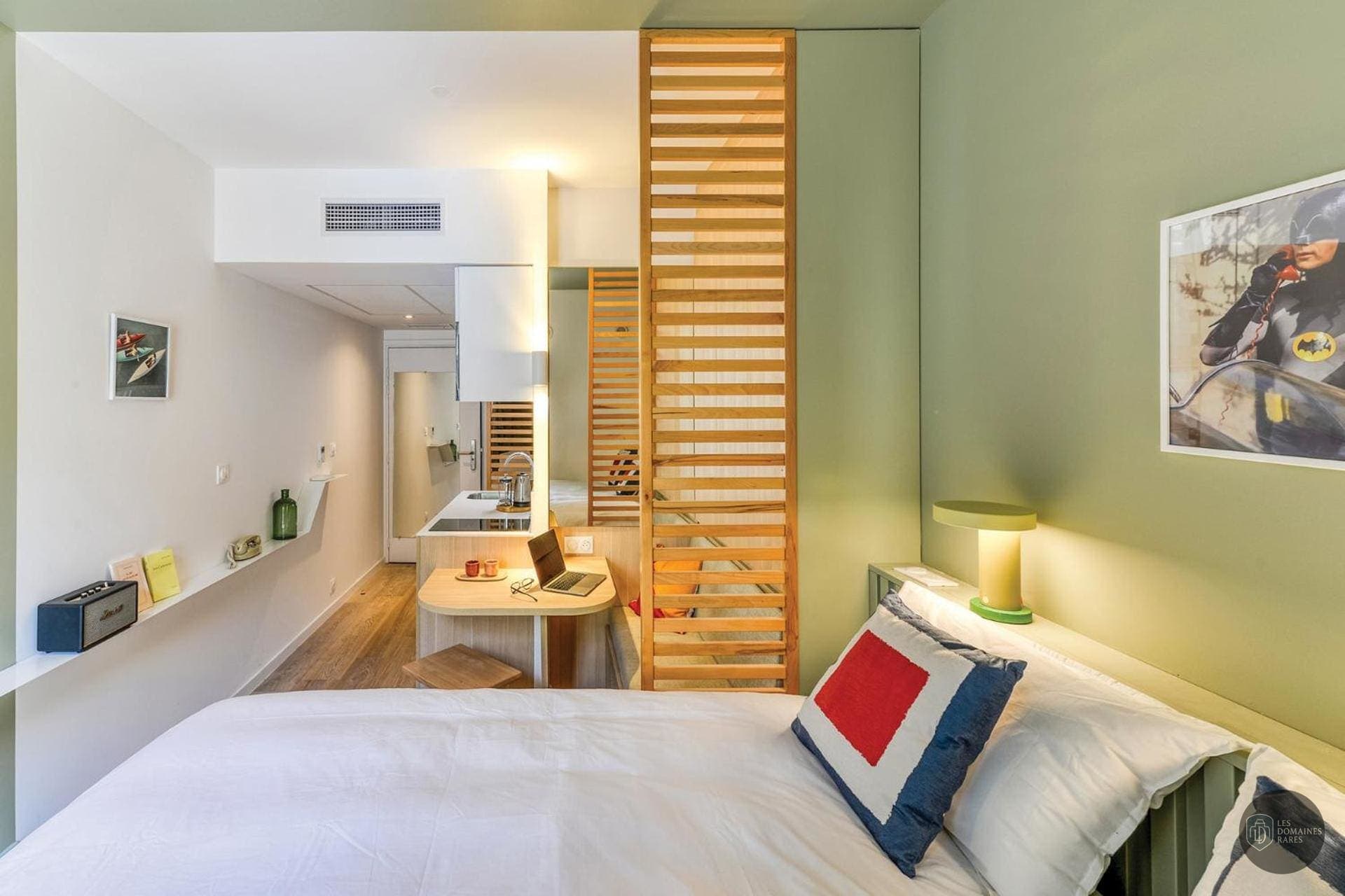 Chambre de l'hôtel Bikube Montpellier en Occitanie - séminaire montpellier