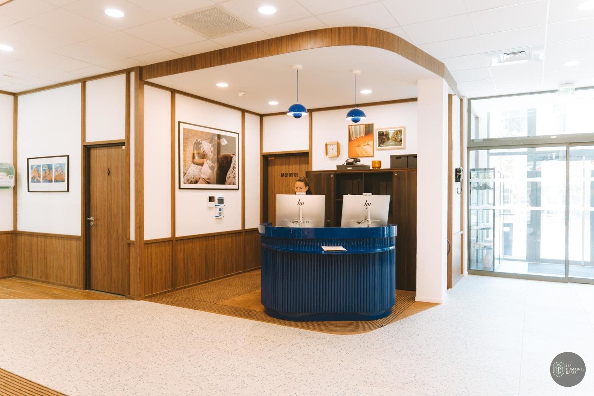 Espace intérieur de l'hôtel Bikube Montpellier en Occitanie