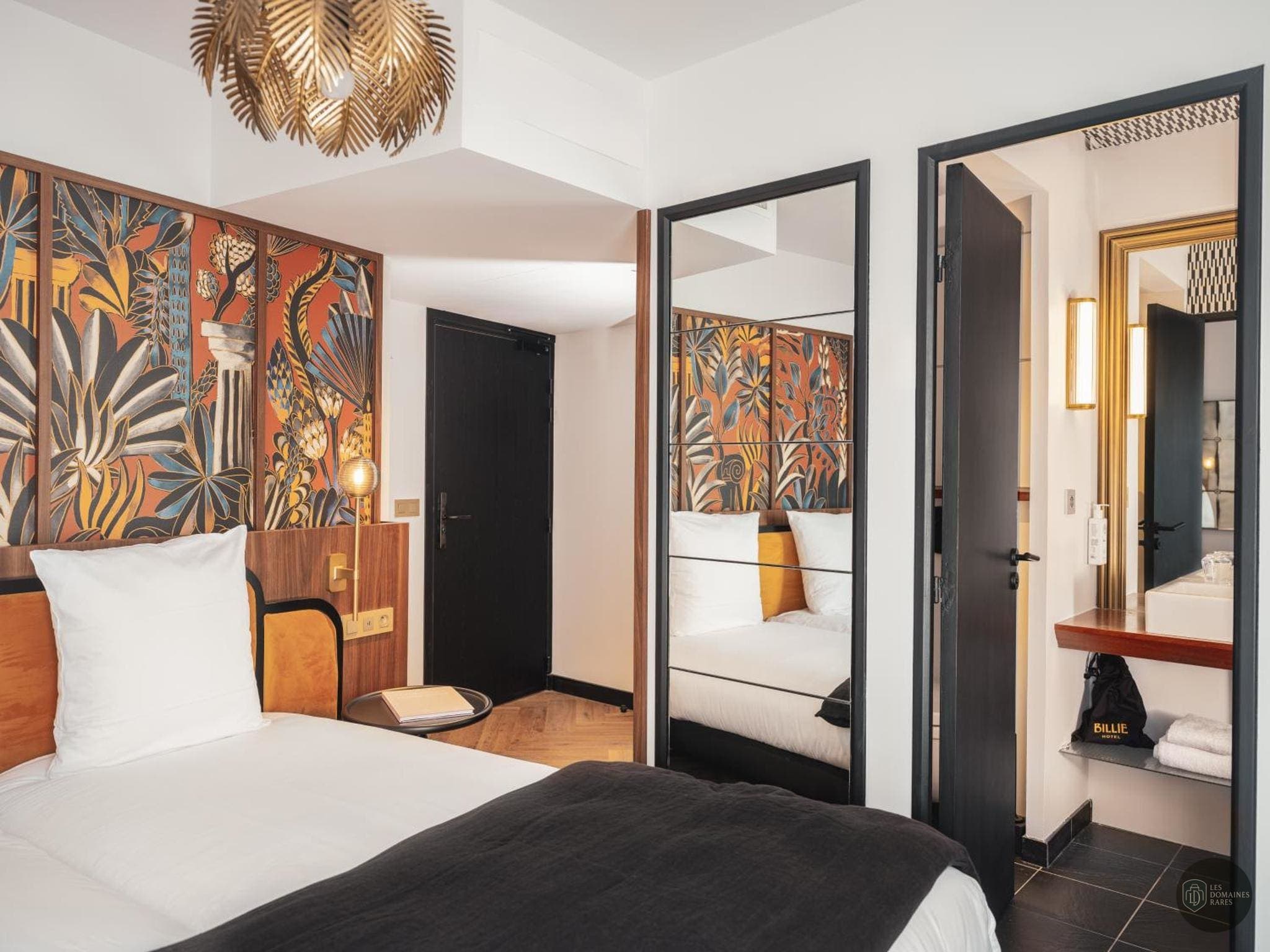 Chambre de l'hôtel Billie Hôtel à Nantes en Pays de la Loire