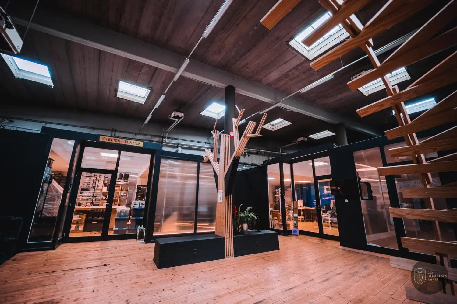 Espace intérieur de l'auberge Bliiida à Metz en Grand Est