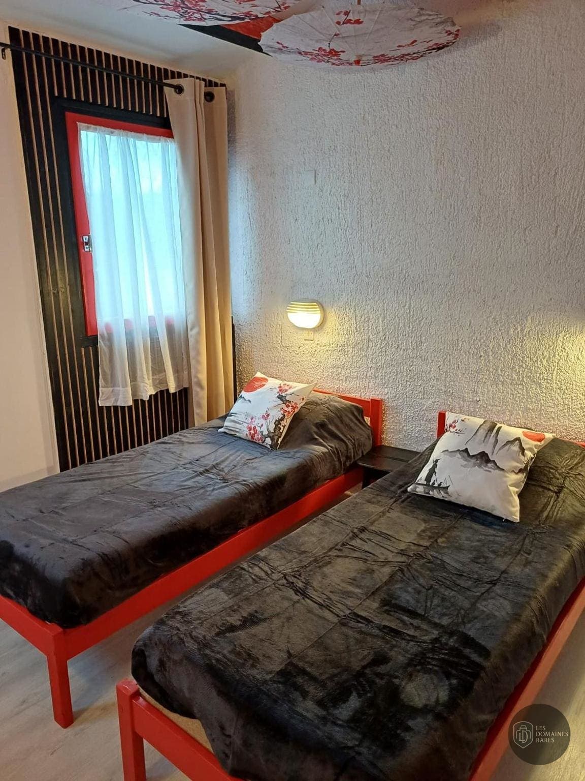 Chambre de l'hôtel Bord de Ciel en Occitanie